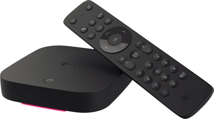 Telekom MagentaTV One Android TV Box met Wi-Fi en streamingondersteuning voor Netflix, Disney+ en YouTube