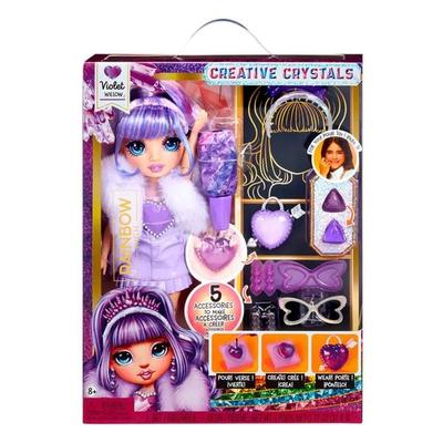 MGA Puppe Rainbow High Creative Crystals Fashion Doll Violet