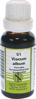 NESTMANN Pharma GmbH VISCUM ALBUM KOMPLEX Nr.51 Dilution 20 ml 01098231