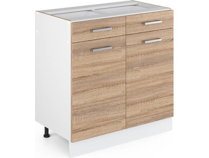 Meuble cuisine Vicco R-Line Sonoma 80cm sans PT\, Model 29726