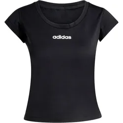 adidas Hyperglam Baby Tee Trainingsshirt Damen KC7676 - black XS