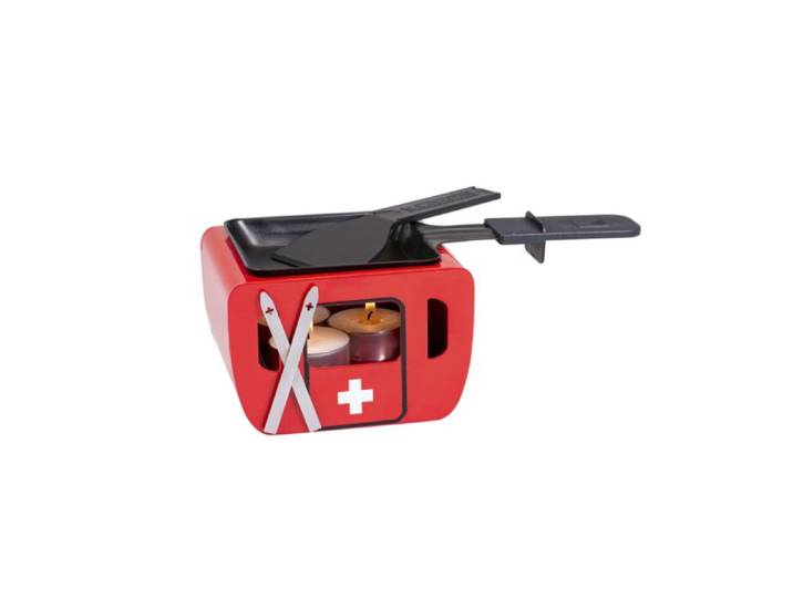Kerzenraclette Gondel rot