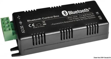 Osculati Stereo/Amplificatore Bluetooth Amplificatore Bluetooth 4 canali / 2 subwoofer
