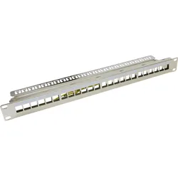 Excel Networking 19Z.-Modulträger 1HE crome 100-028