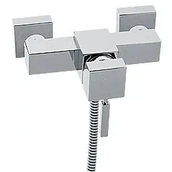 KAJA-Aquadrat Einhebel-Brausebatterie, chrom  58610-C