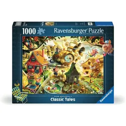 Ravensburger Puzzle - Erwachsenenpuzzle 1000 Teile - Dean MacAdam: Aufgepasst, kleine Schweinchen!