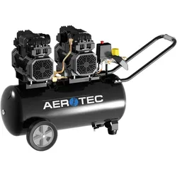 Aerotec, Kompressor, 360 TECH DUO ölfrei SILENT (50 l, 8 Bar)