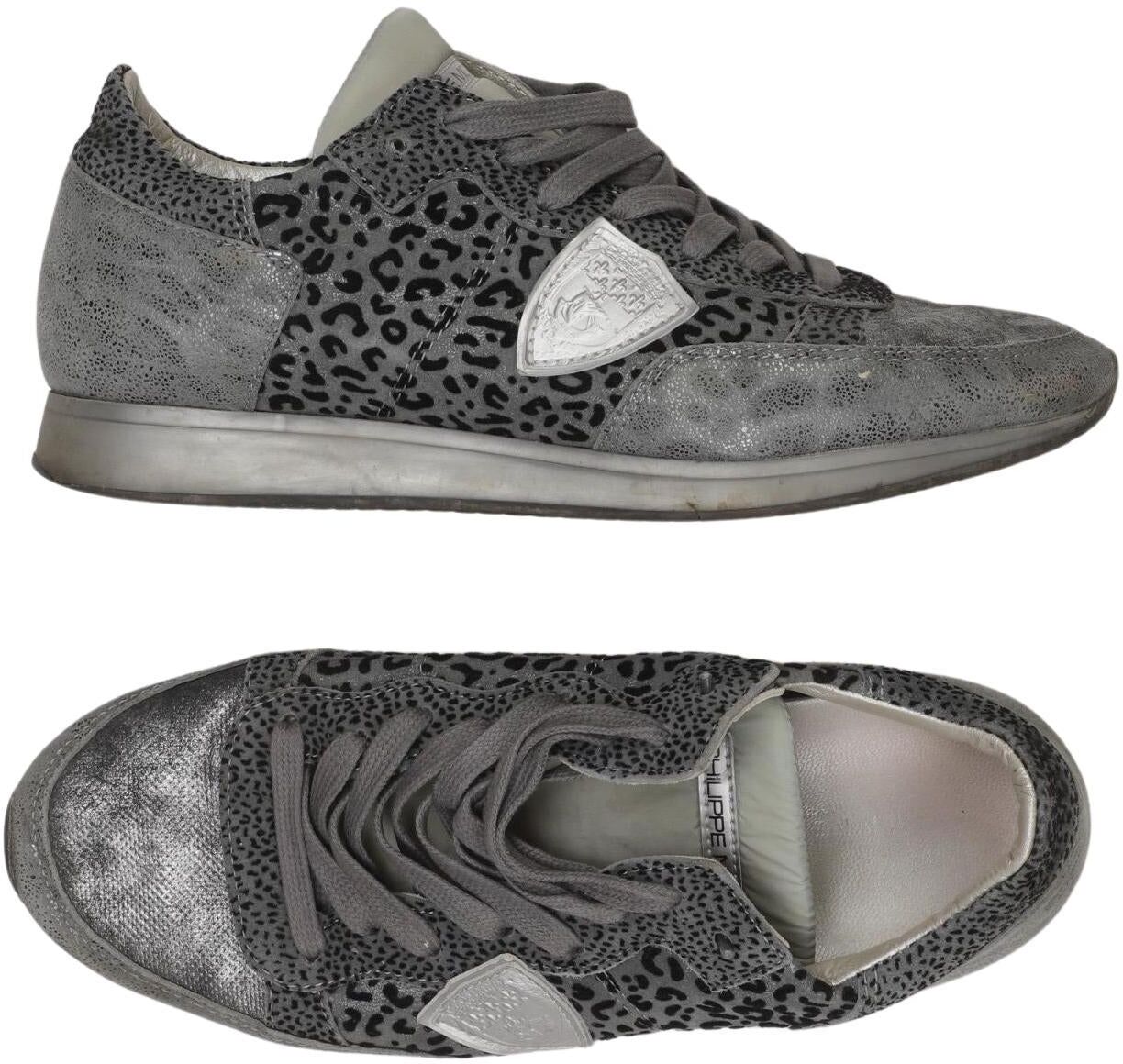 Philippe Model Damen Sneaker, Mehrfarbig, Gr. EU 38, kein / Etikett - Second Hand
