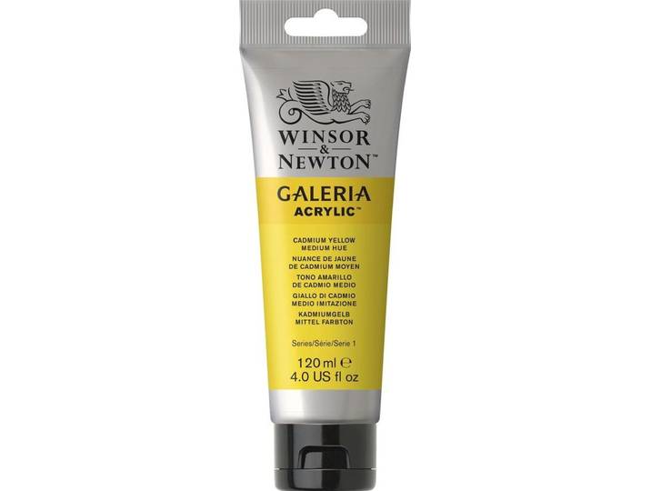 Winsor & Newton Galeria - Acrylverf - 120ml - Cadmium Yellow Med Hue