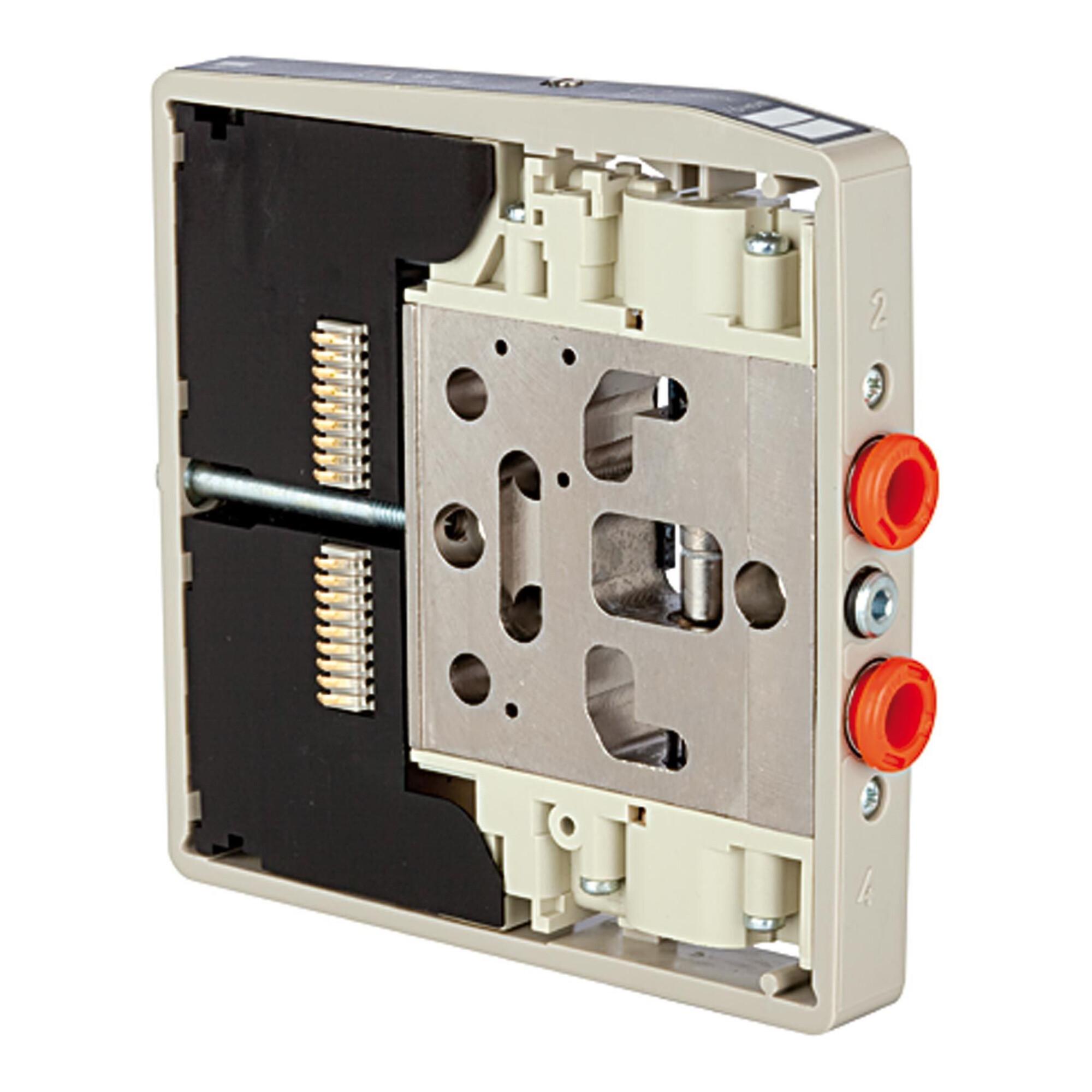 Riegler Ventilscheibe HDM, Anschl.6mm, 3/2-Wege monostabil NC und NO (L 6)
