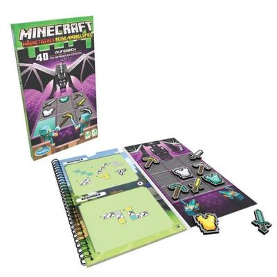 ThinkFun Minecraft: Das Magnetische-Reisespiel - Logikspiel ab 8 Jahre