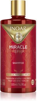INOAR Miracle Repair champô reparador para cabelos fracos e danificados 500 ml. Miracle Repair