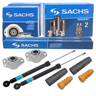 Sachs 2x Stoßdämpfer hinten +Domlager +Staubschutz [Hersteller-Nr. 10684367] für VW