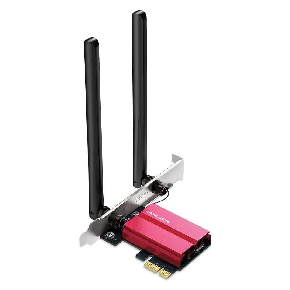 Mercusys MA86XE Netzwerkkarte Eingebaut WLAN / Bluetooth 5400 Mbit/s (Mini PCI Express) (MA86XE)