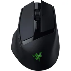 Razer Basilisk Mobile Schwarz - Portable Ergonomische Gaming Maus (Kabelgebunden, Kabellos), Maus, Schwarz