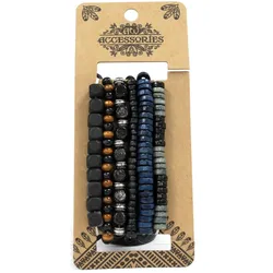 Mens Bracelet Sets - Moody & Blue (asst)