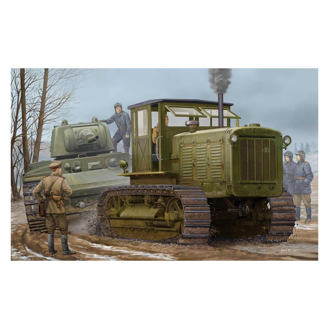 Trumpeter Russian ChTZ S-65 Tractor with Cab1 (05539)