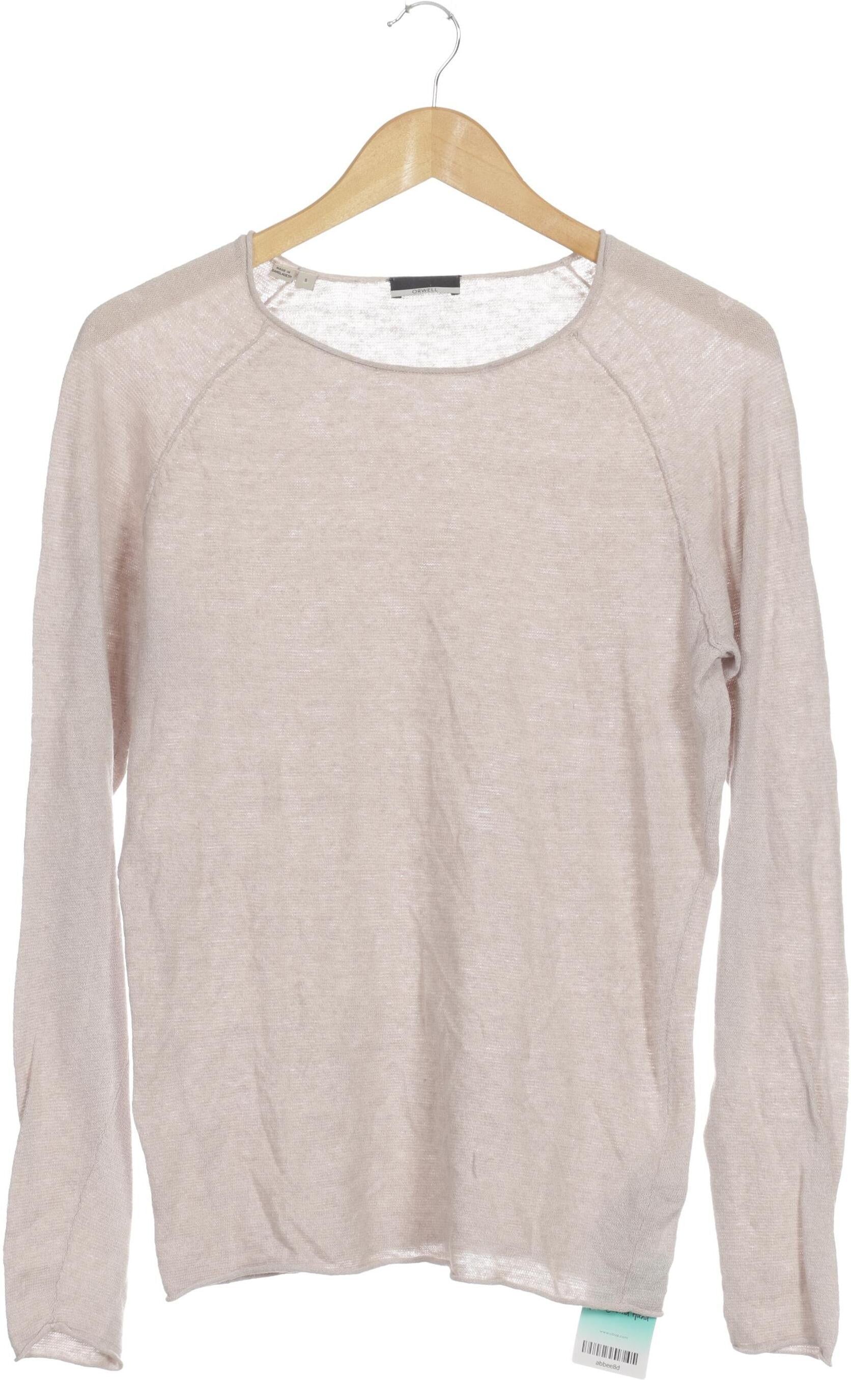 Orwell Damen Pullover, Beige, Gr. S, Baumwolle / Leinen - Second Hand