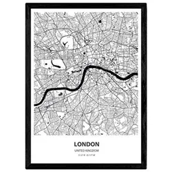 POSTER London - Uk A4 Rahmenlos