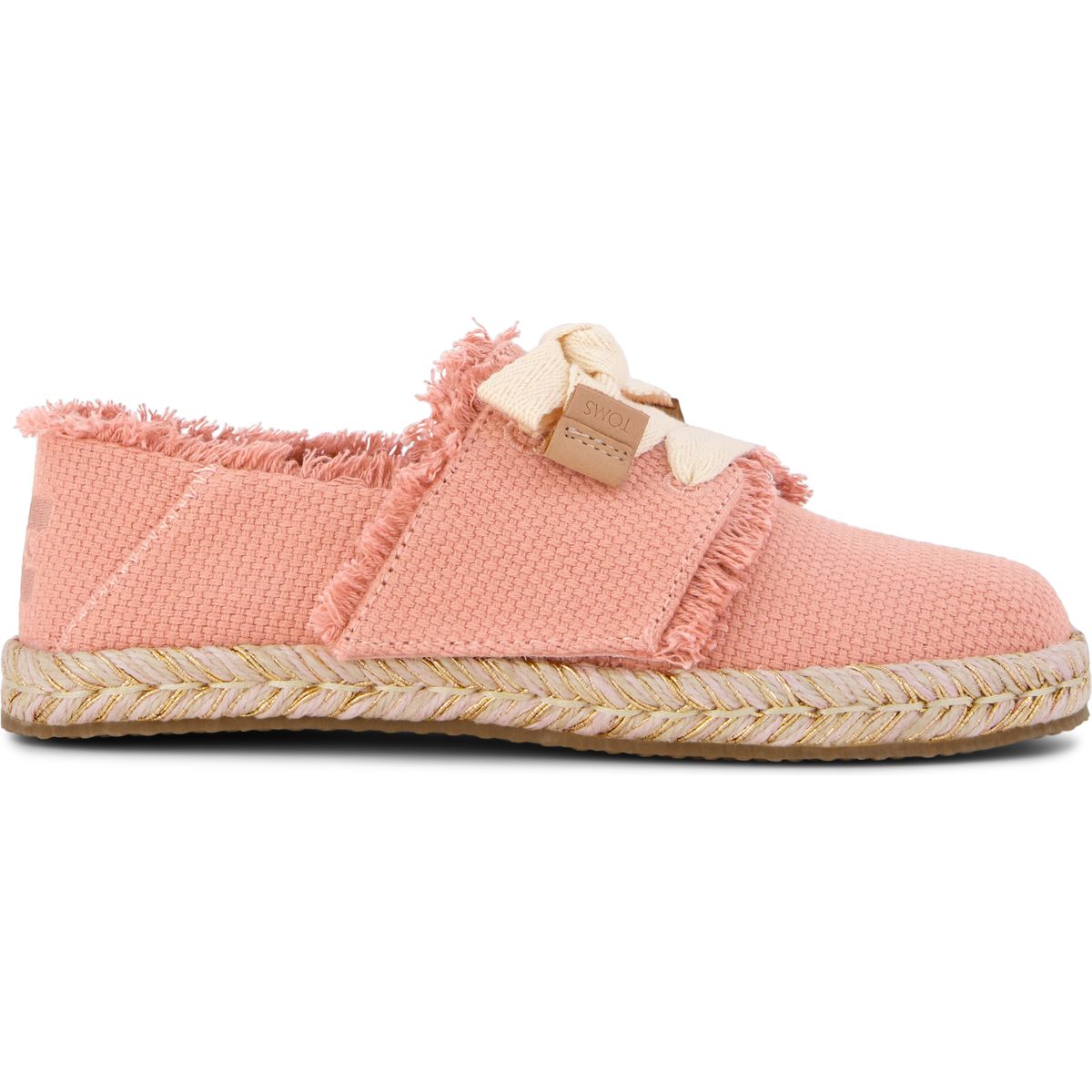 Toms Carolina Lace UP bloom beachside woven/fray 31.5 10023197-31.5