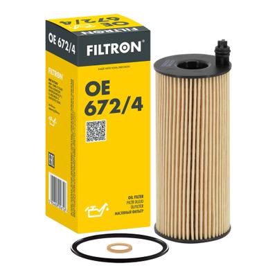 FILTRON Ölfilter OE 672/4 Filtereinsatz 134mm für BMW TOYOTA