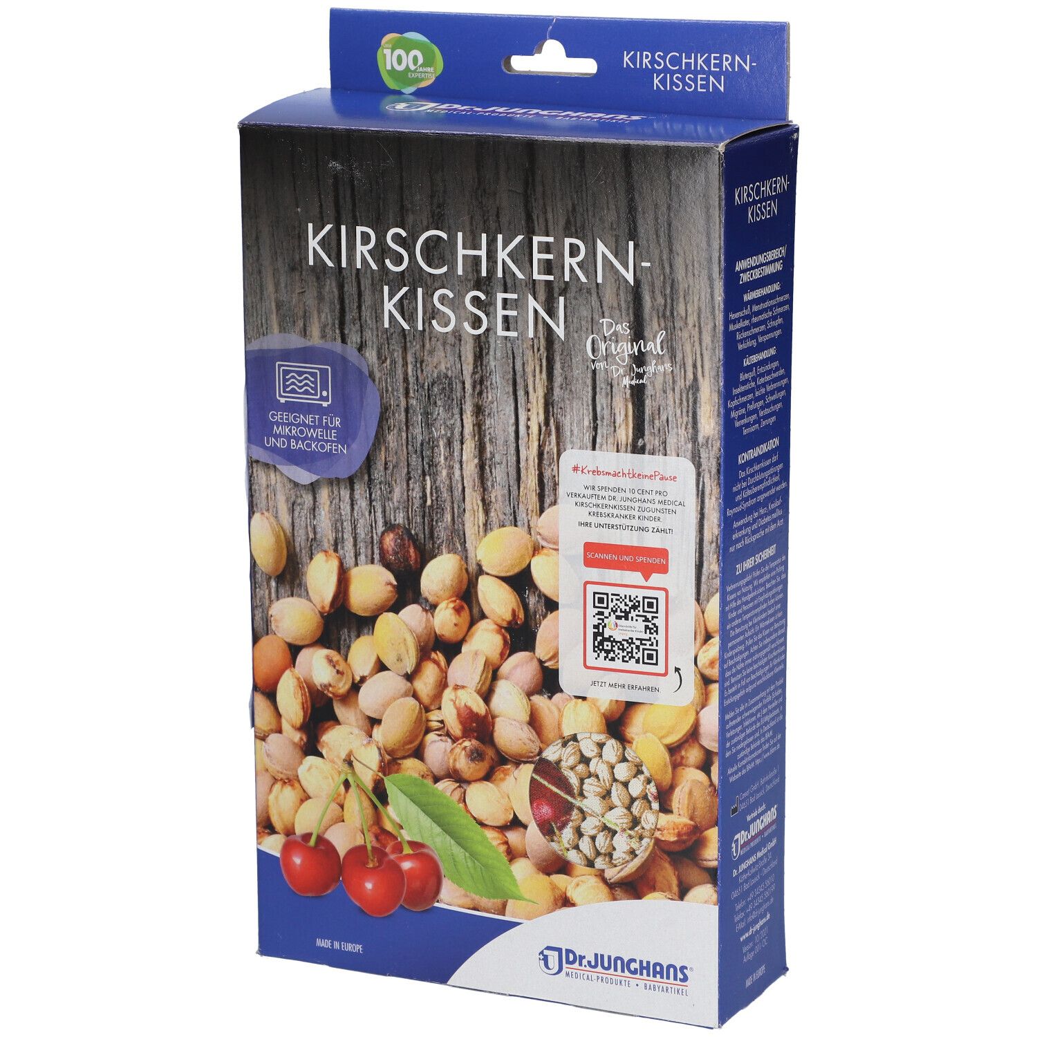 Kirschkernkissen 20x30 cm für Mikrowelle 1 St Wärmekissen