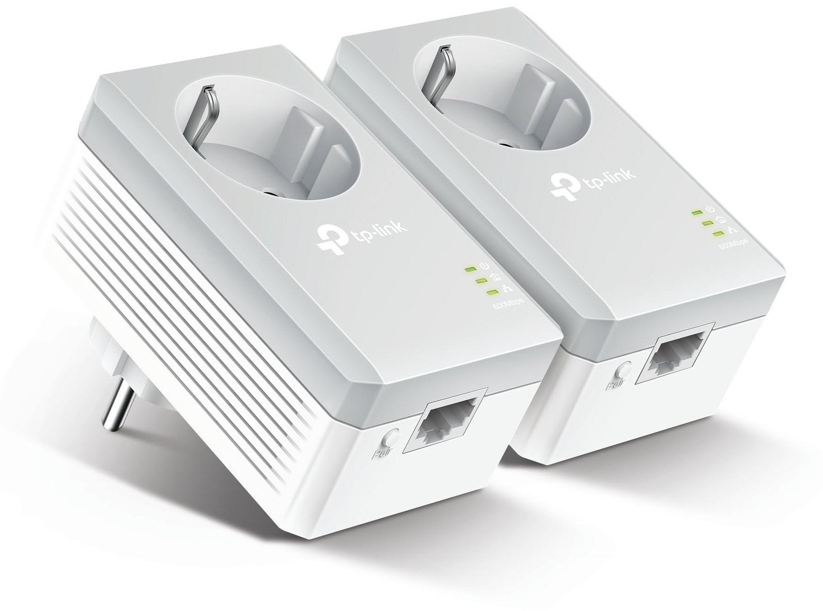 Selius TL-PA4010P Kit AV600 Nano Powerline met doorgangsstopcontact, 600 Mbps