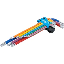 BGS Winkelschlüssel-Satz | Multicolour | extra lang | T-Profil (für Torx) T10 - ...