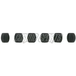 JAGWIRE CHA096 MINI TUBE TOPS, BLACK (50PCS)