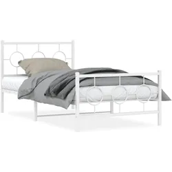 vidaXL, Bett, Bettgestell (100 x 190 cm)
