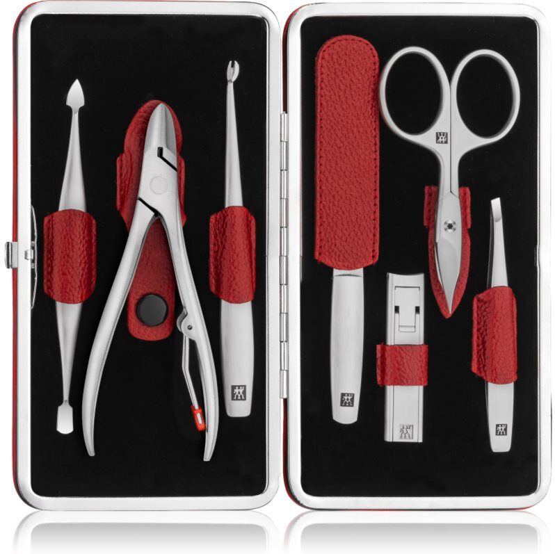 Zwilling Twinox Red Manicure Set