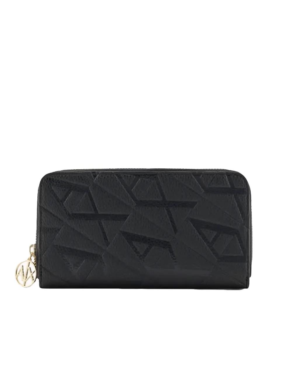 Armani Exchange damesportemonnee met monogram
