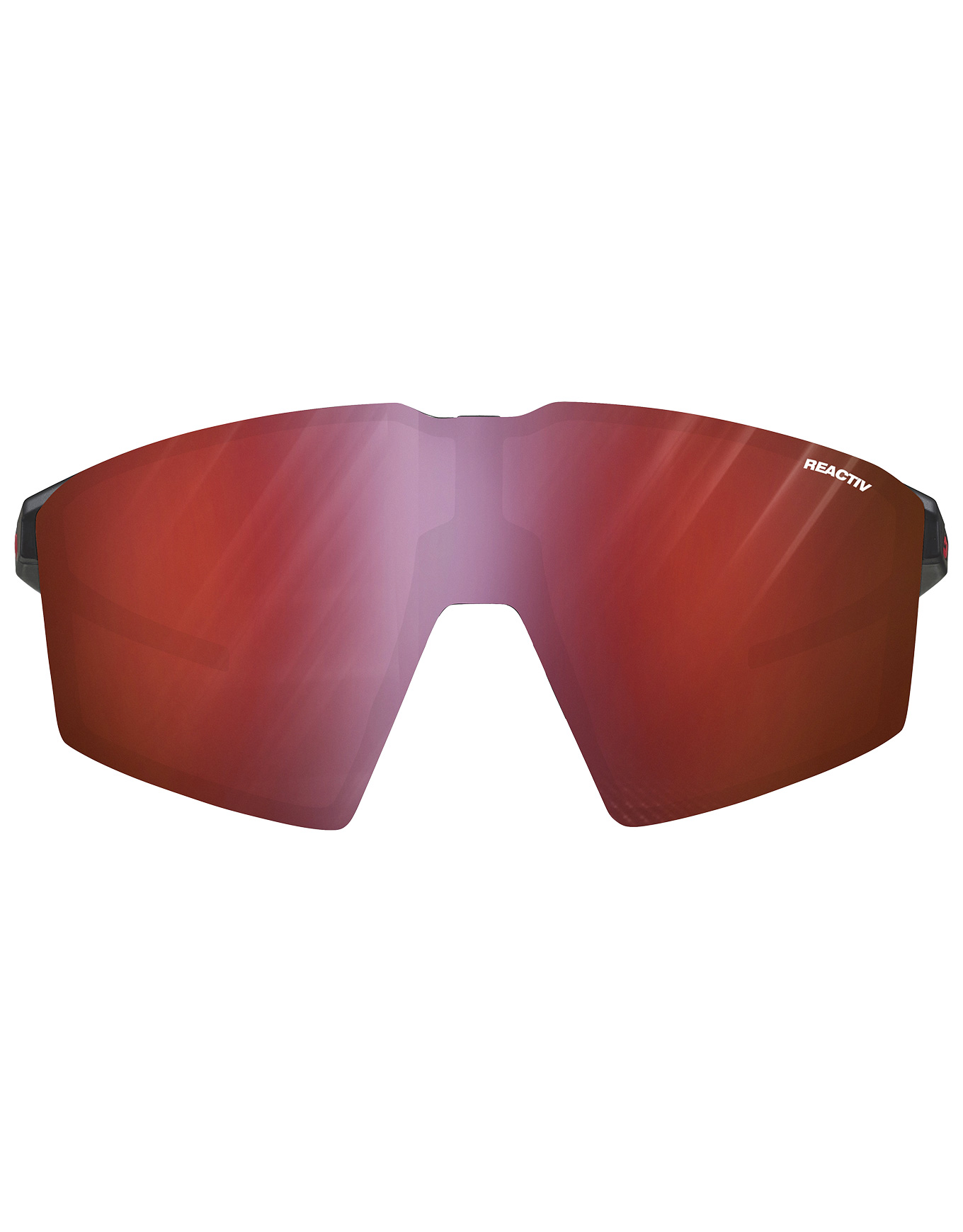 Julbo - Lunettes de soleil - Edge Noir/Orange Reactiv 0-3 High Contrast