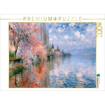 CALVENDO Puzzle Frühling am See | 2000 Teile Lege-Größe 90x67cm Foto-Puzzle für glückliche Stunden, von , Calvendo Puzzle