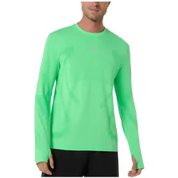 ASICS, Herren, Sportshirt, Nahtloses Langarm-Shirt (L), Grün