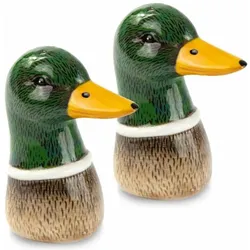 Donkey Products Spicy Ducks Salt & Pepper, Pfeffermühle + Salzmühle, Grün