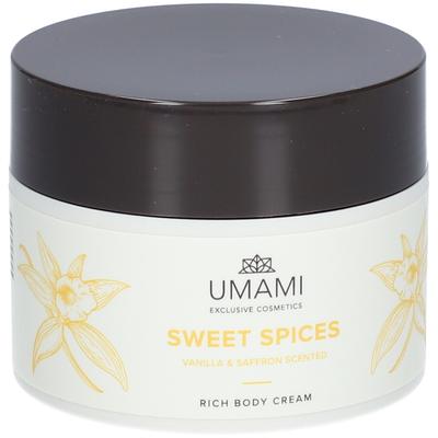 Umami Sweet Spices Rich Body Cream Vanille & Saffraan 250 ml Creme