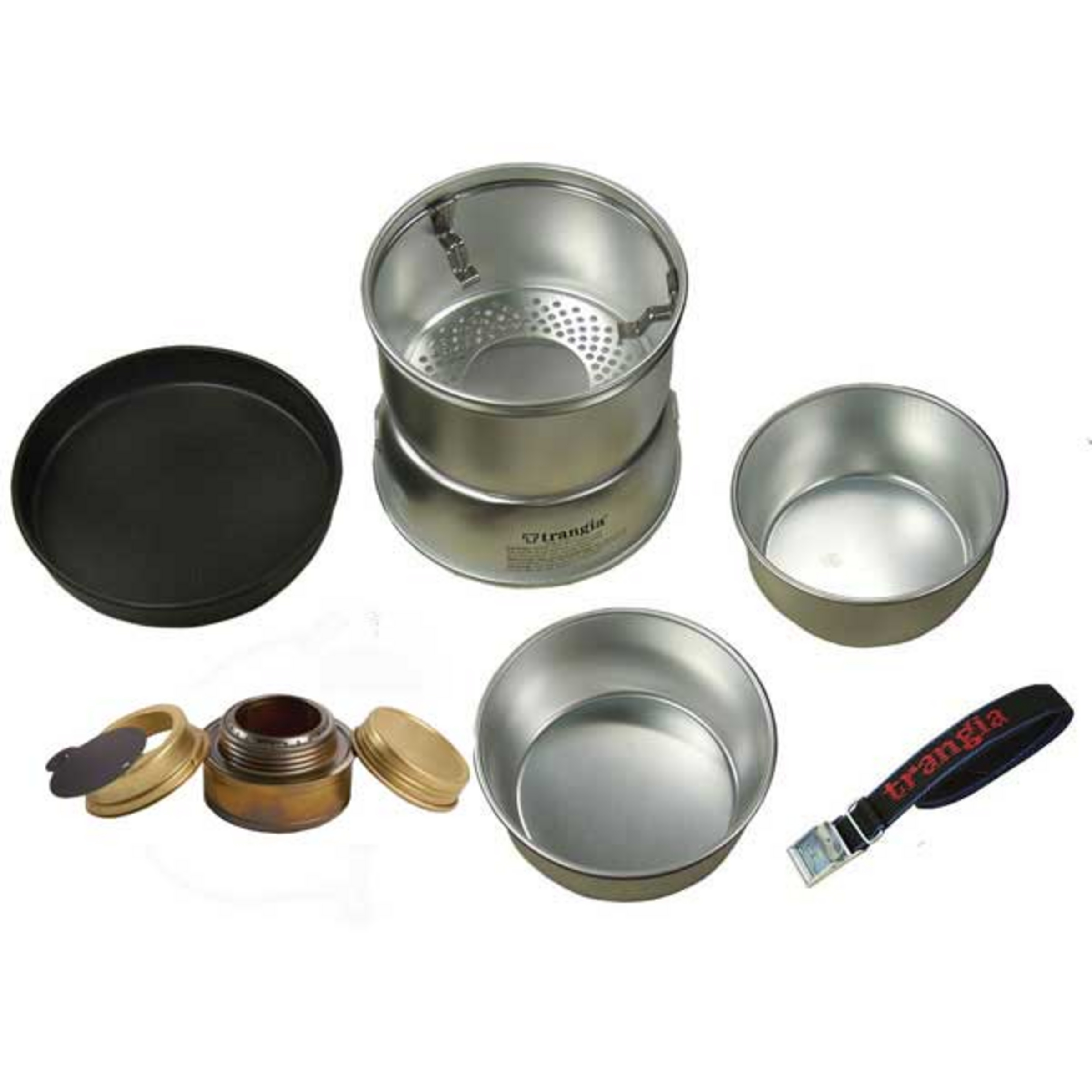 Trangia Sturmkocher klein 27-3 Campingkocher silber Größe UL (ultralight)