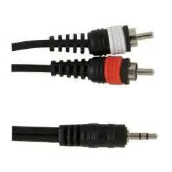 Kabel Stereoklinke auf 2xCinch 1,5m
