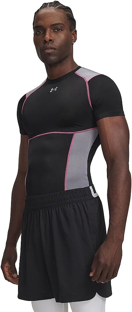 UNDER ARMOUR Herren Fitnessshirt HeatGear Elite schwarz   XXL M