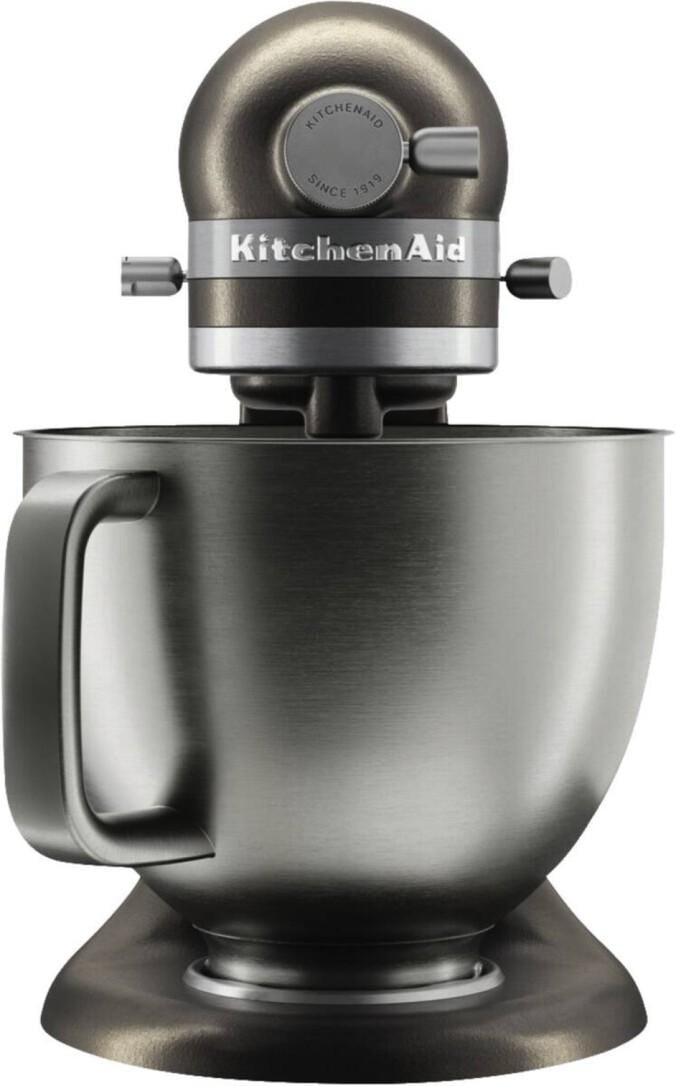 KitchenAid 5KSM50PKVEIO staande mixer, Iron Ore, 4,7 liter, geschikt voor kneden, mengen en kloppen, met mengarm