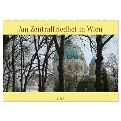 Am Zentralfriedhof in Wien (Wandkalender 2027 DIN A2 quer), CALVENDO Monatskalender
