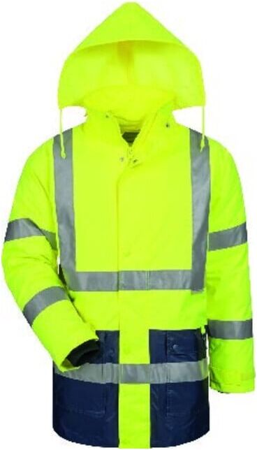 SAFESTYLE Warnparka, Gr. S, orange/blau