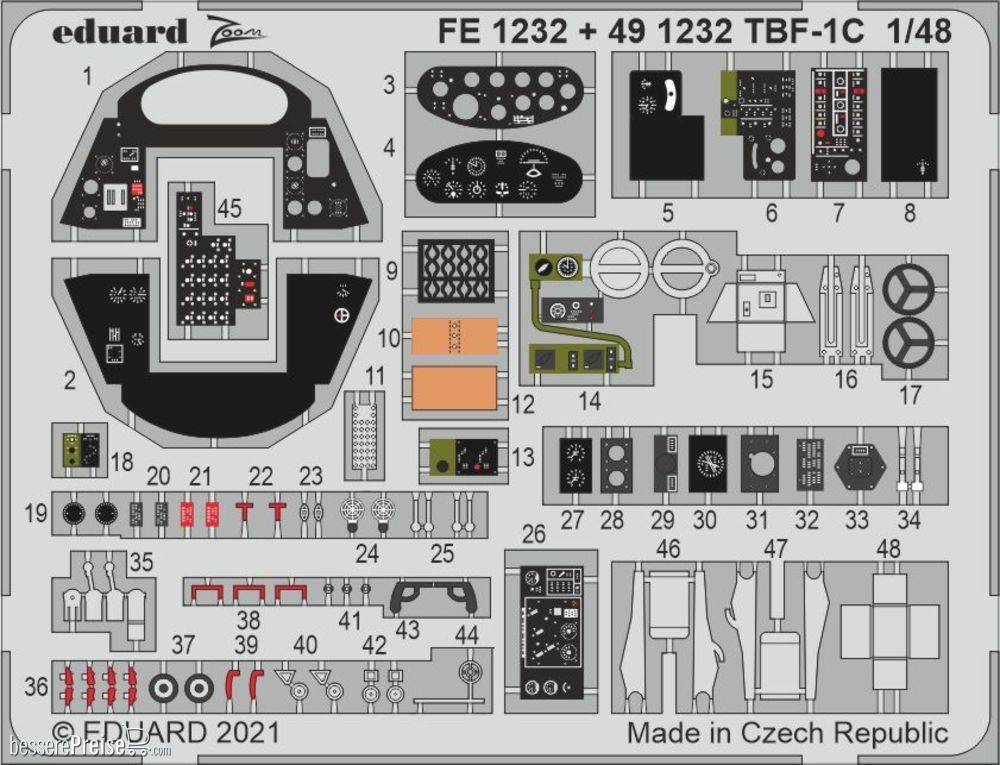 Eduard Accessories FE1232