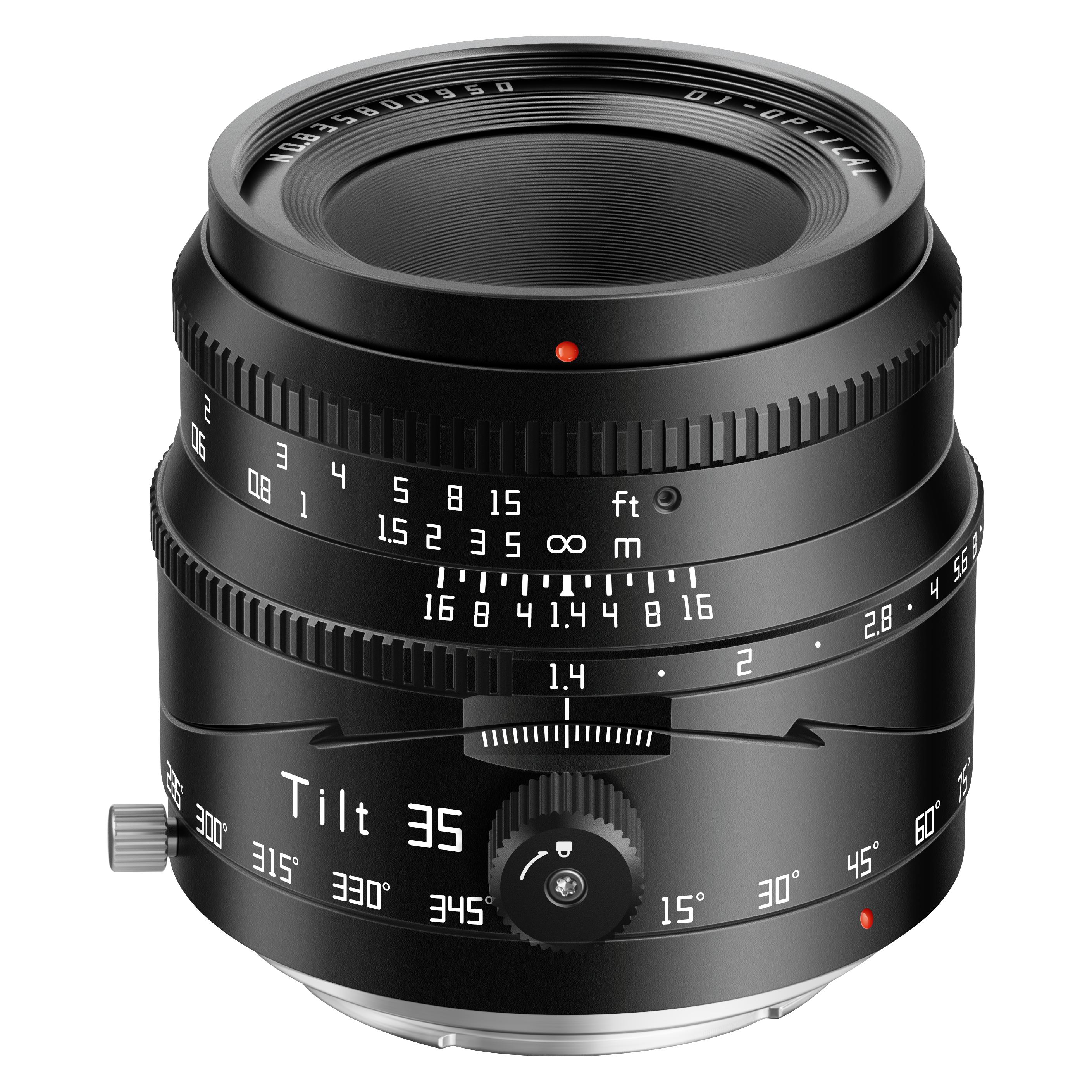 TTArtisan Tilt 35mm f/1.4 APS-C - Sony E (Sony E, APS-C / DX) (TT-T-C3514-E-B)