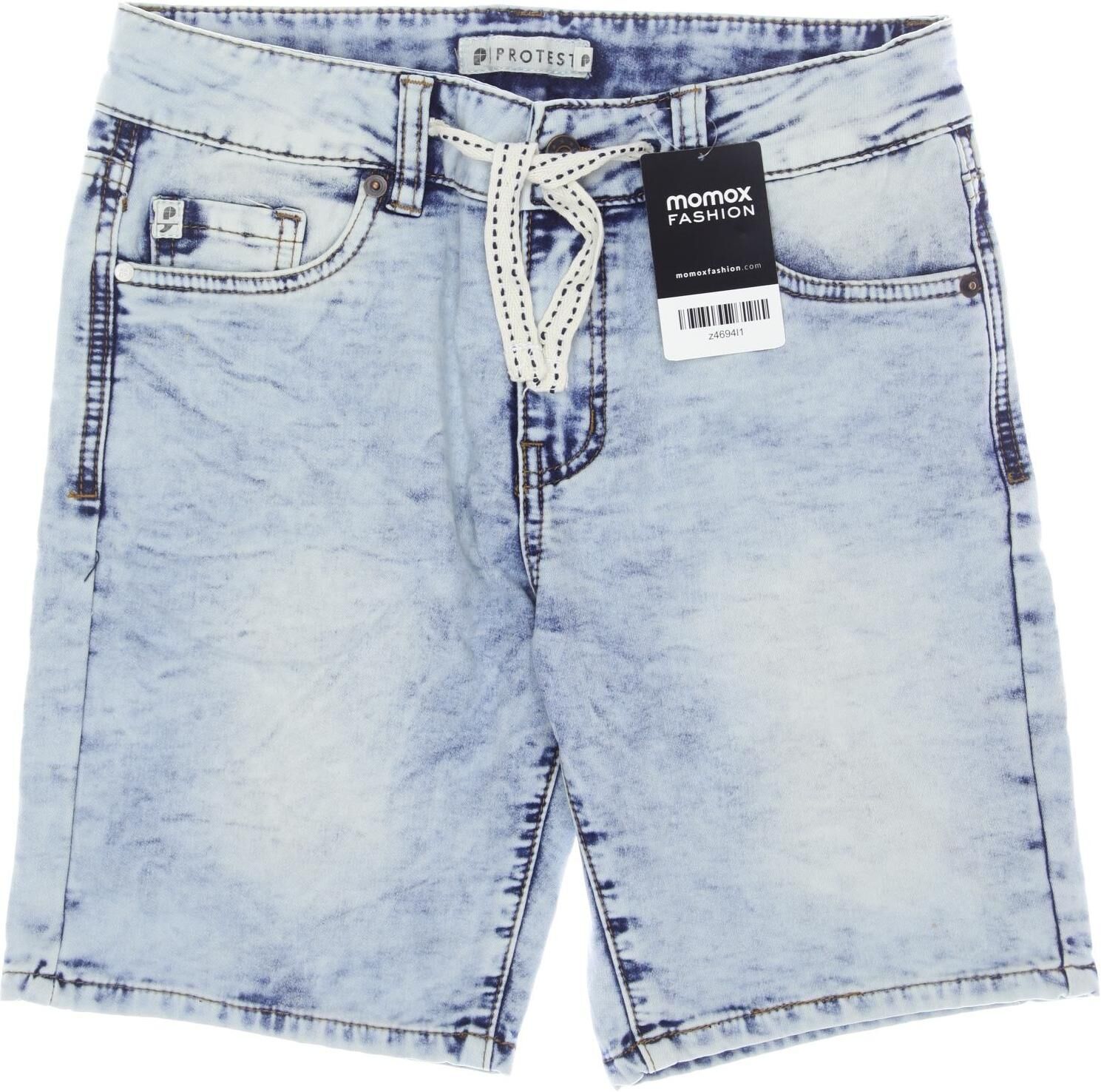 Protest Jungen Shorts, Hellblau, Gr. EU 164, Baumwolle / Synthetik / Elasthan - Second Hand