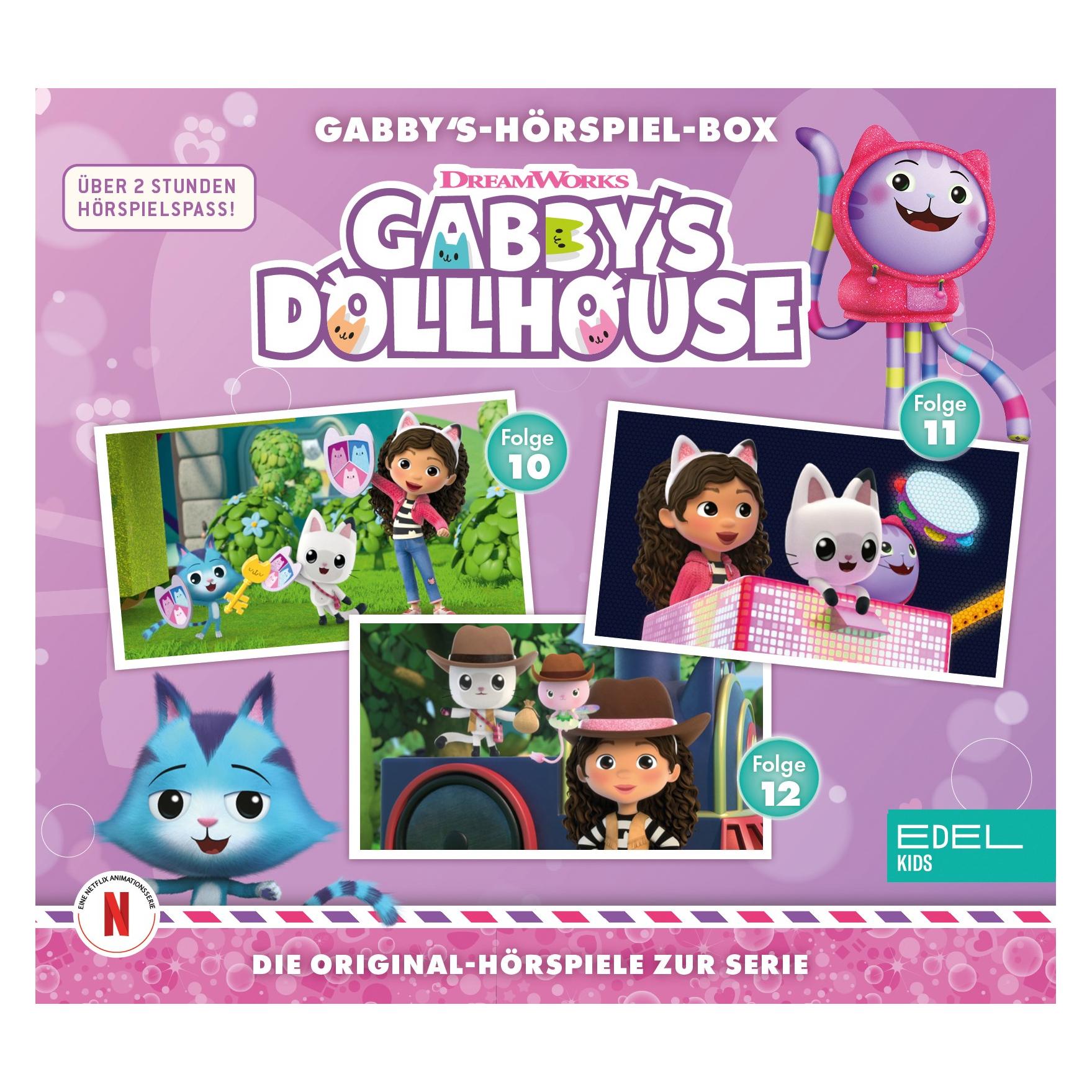 Edel:Kids Gabby's Dollhouse Hörspiel-Box, Folge 10-12 (Gabby's Dollhouse) (0219251KID)