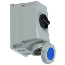 PCE 75332-6 CEE-Steckdose abschaltbar 63A 3p 6h IP66/IP67 753326