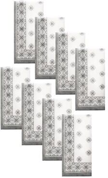 Threadmade Amani Tile Napkin, Set of 8 - 17x17