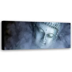 WANDBILD feng shui buddha statue
